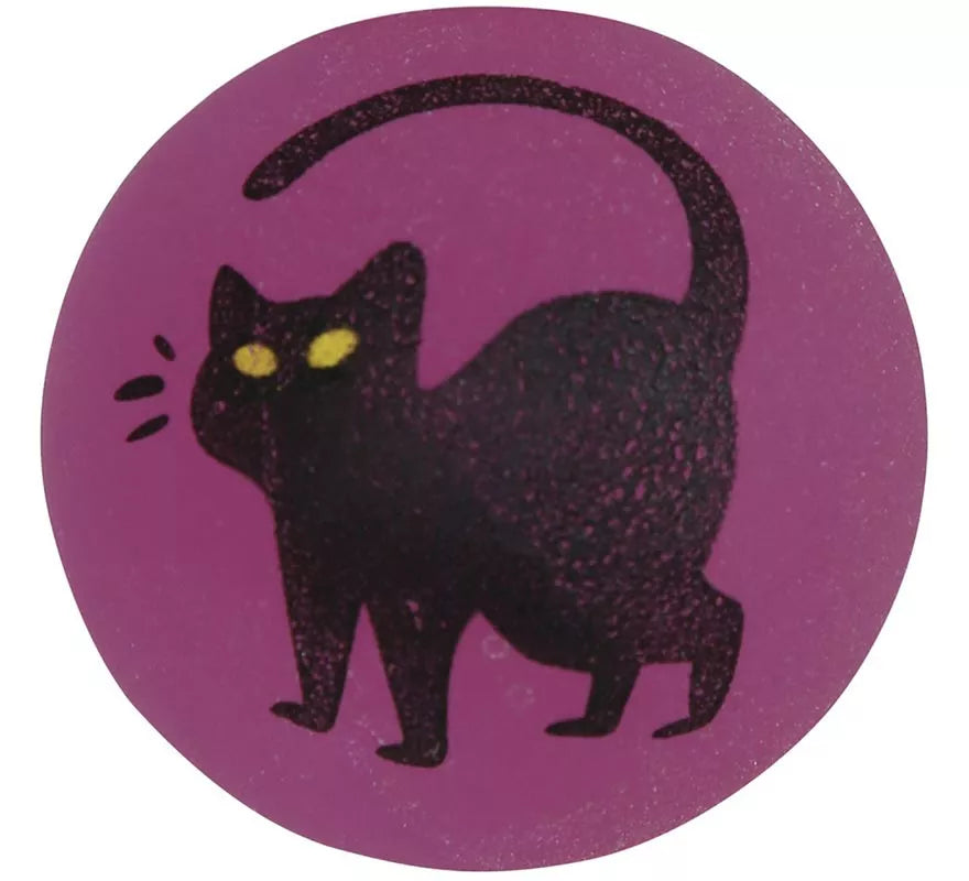 Bolsa de 3 Pelotas de Goma Halloween Surtidas 4.5 cm