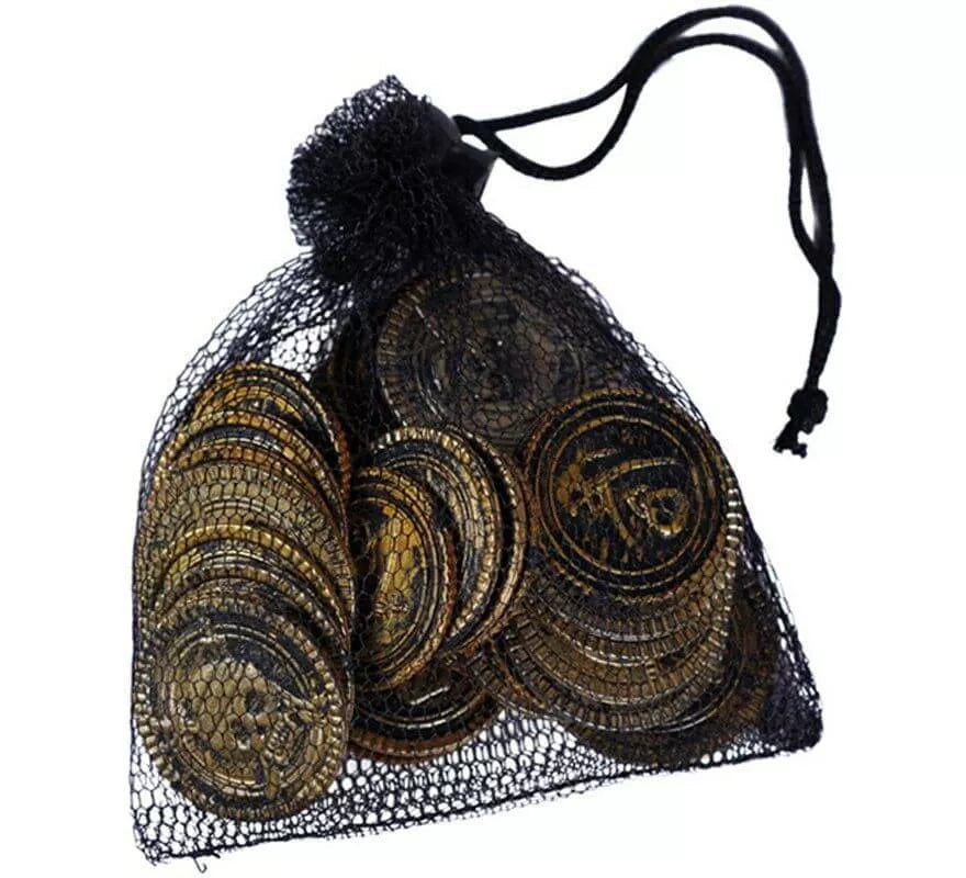 Bolsa de 30 monedas Pirata