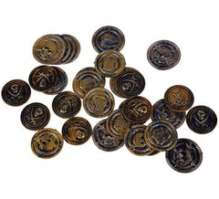 Bag of 30 Pirate coins