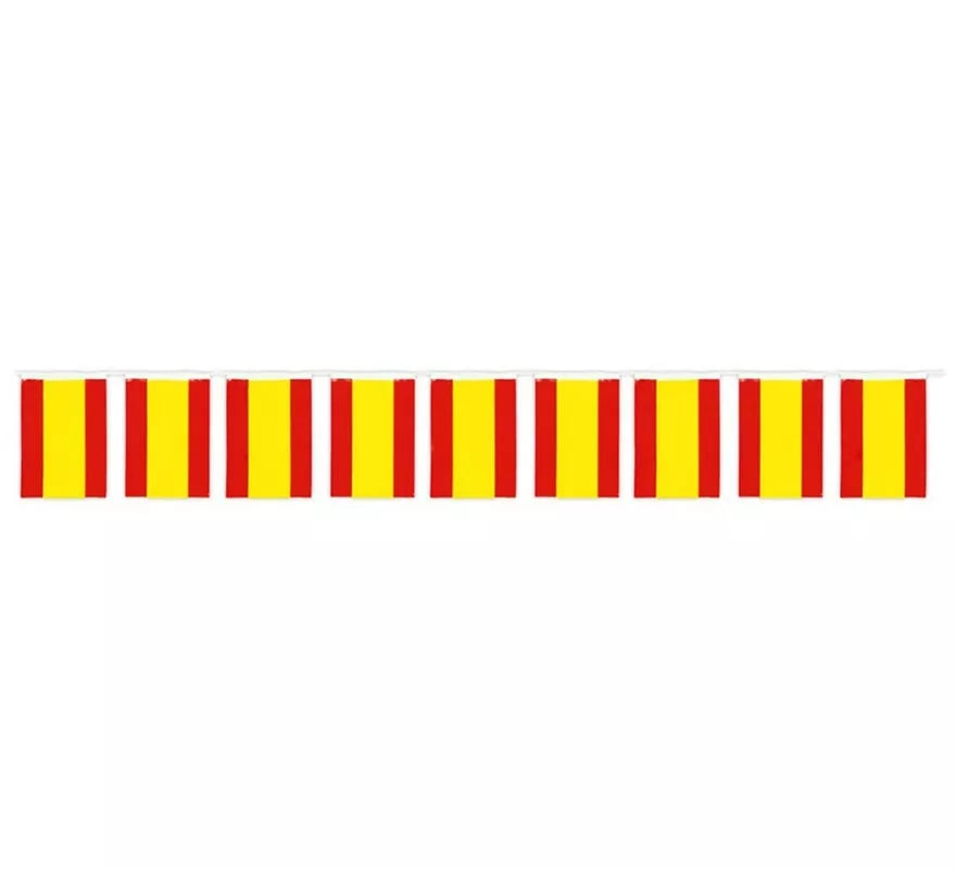 Bolsa de 50 mts. Bandera de España de Plástico