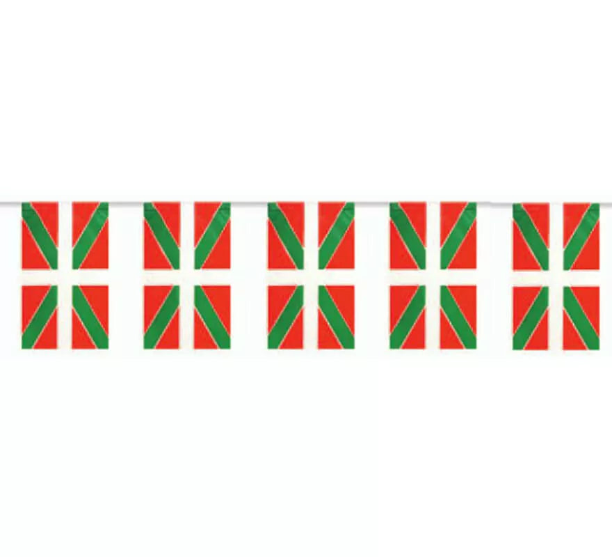 Translation missing: en.Bolsa de 50m. Bandera de Euskadi de plástico