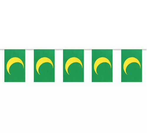 Bolsa de 50m. Bandera Mora de plástico