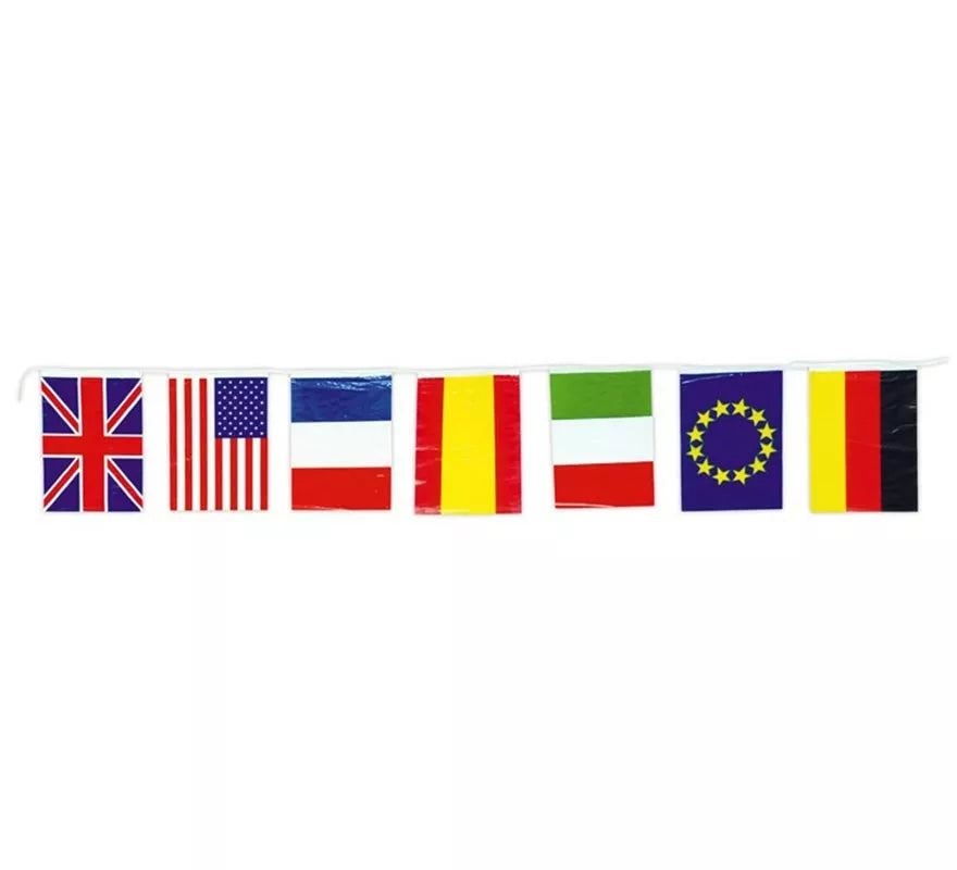 Translation missing: en.Bolsa de 50m de Bandera Internacional de 20x30cm de plástico