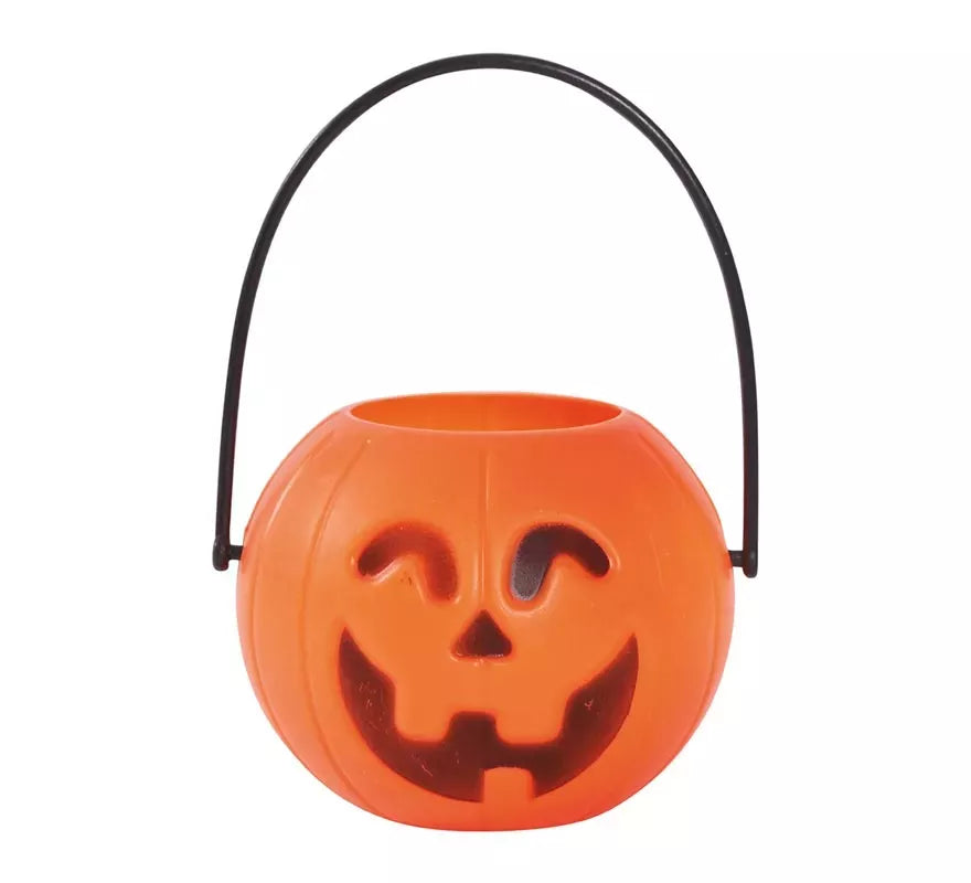 Bolsa de 6 Calabazas de 7 cm para Halloween