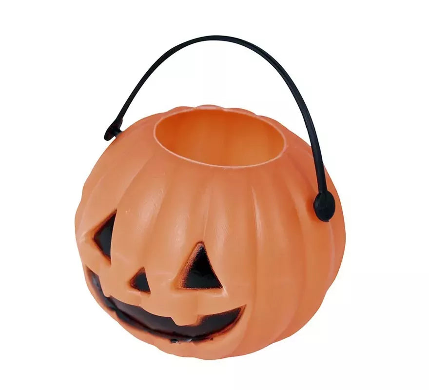 Bolsa de 6 Calabazas de 7 cm para Halloween