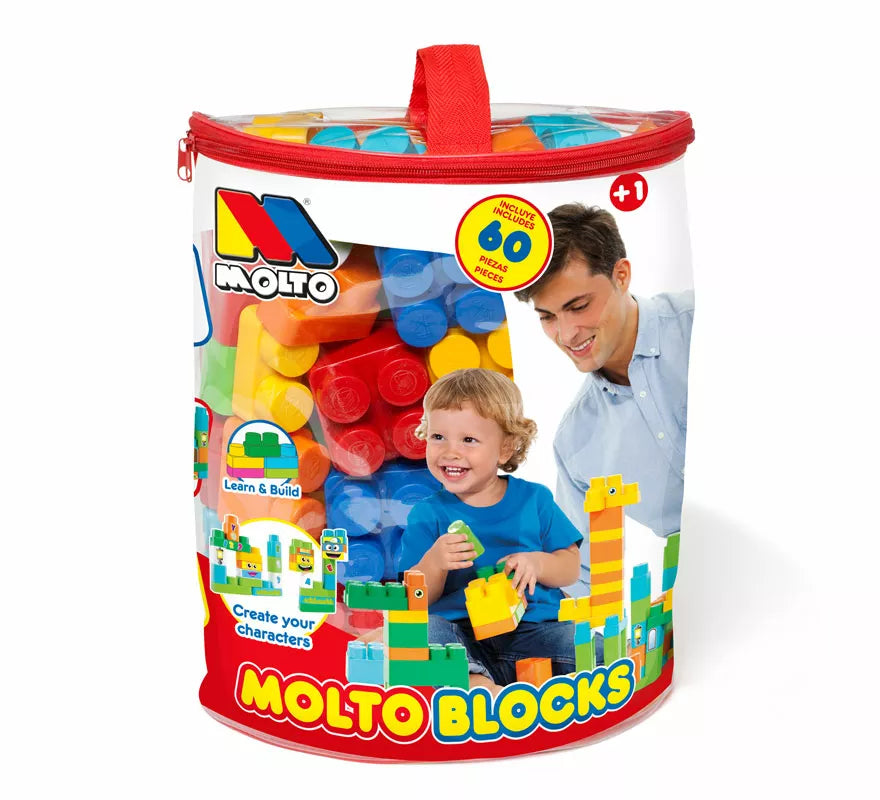 Translation missing: en.Bolsa de Bloques Moltó Blocks con 60 Piezas