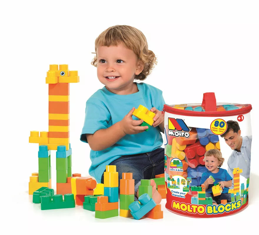 Translation missing: en.Bolsa de Bloques Moltó Blocks con 80 Piezas
