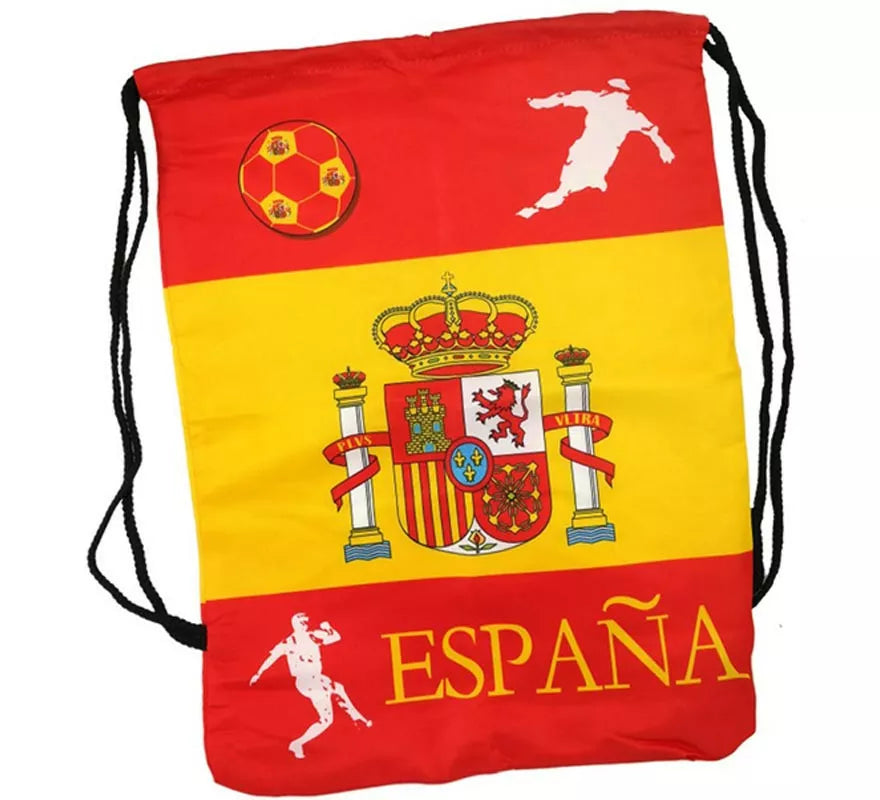 Translation missing: en.Bolsa de cordón de tela de España de 44x36 cm