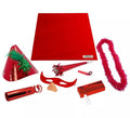 Bolsa de Cotillón metalizada rojo
