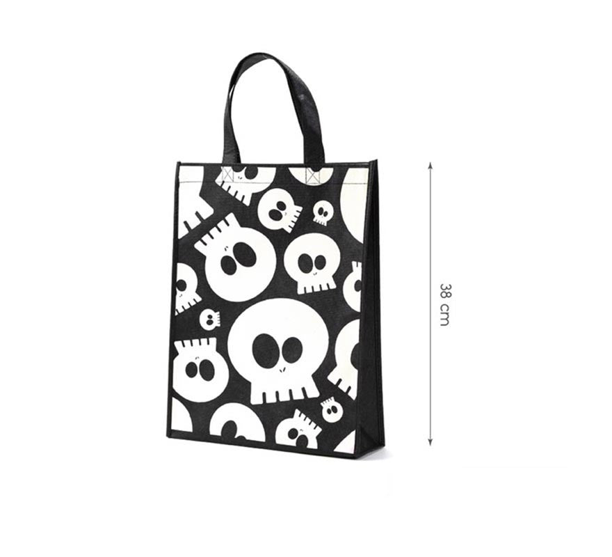 Bolsa de Cráneos blancos de 38x30x10 cm