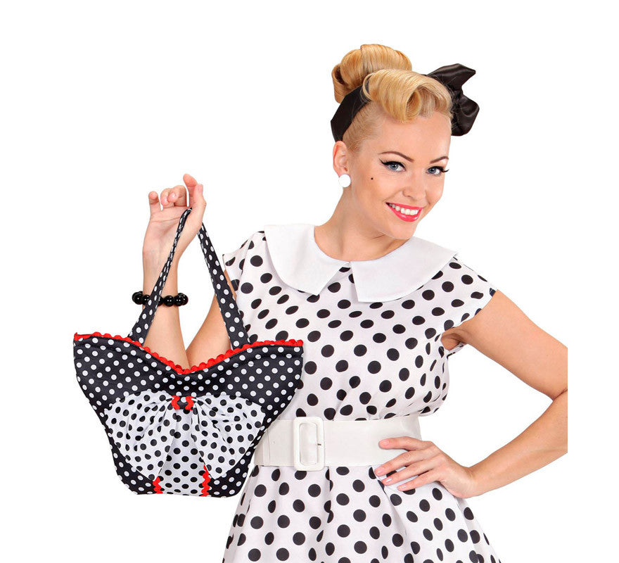 Translation missing: en.Bolsa de Moda Años 50 con lunares