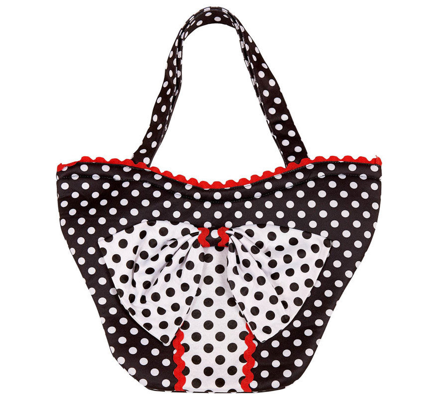 Bolsa de Moda Años 50 con lunares