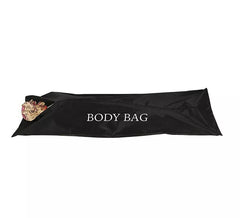 Black Morgue bag with closure