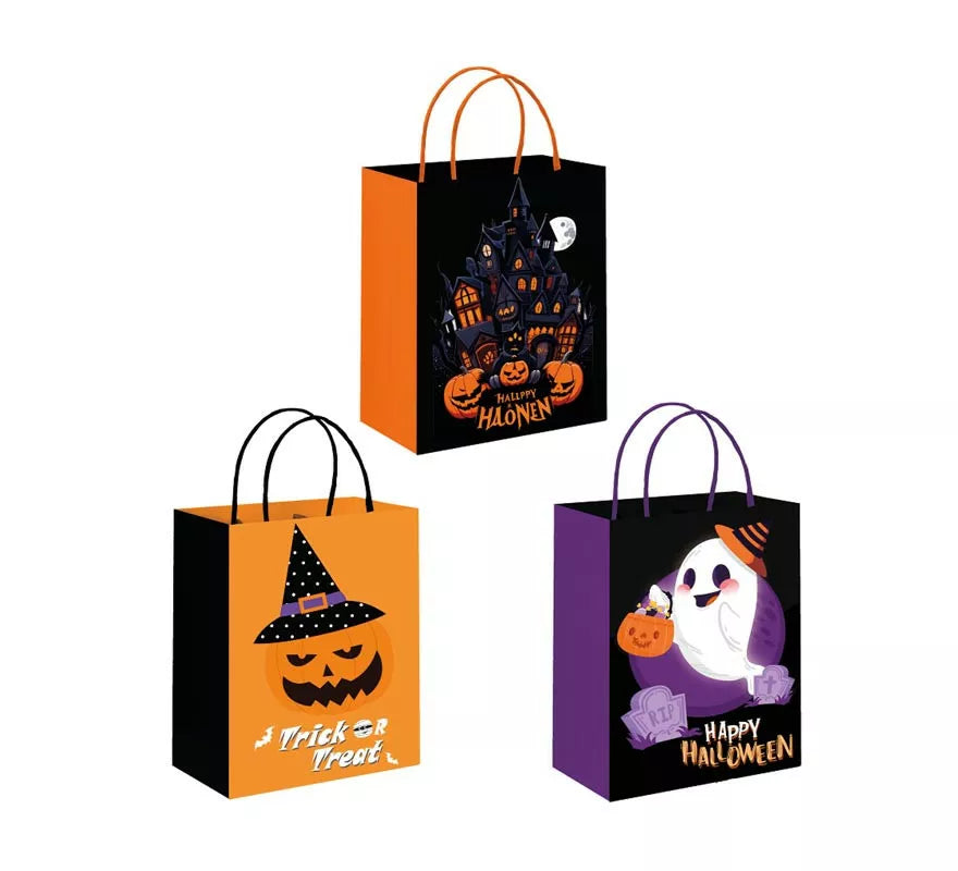 Translation missing: en.Bolsa de Regalo Halloween en modelos surtidos de 26x32x12,5 cm