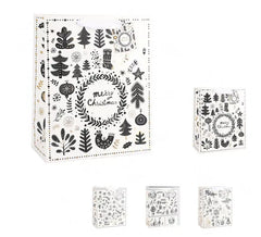 Winter Xmas Gift Bag 32X26X12.5 cm