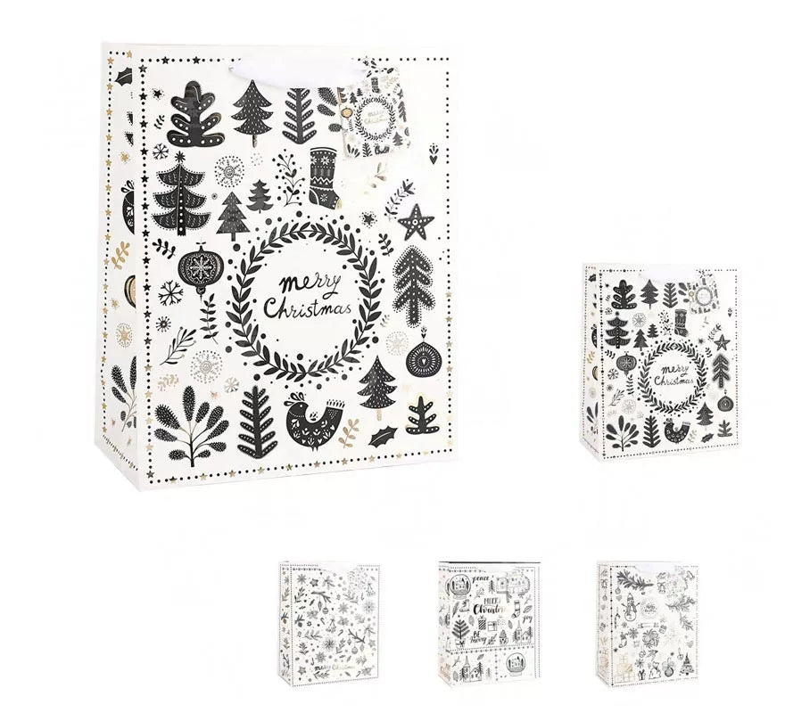 Translation missing: en.Bolsa de Regalo Xmas invierno de 32X26X12,5 cm