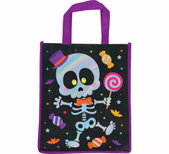 36x30 cm Metallic Skeleton Bag