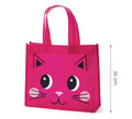 Bolsa Gato fucsia de 26x23x10 cm