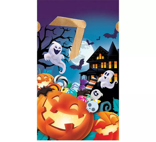 Bolsa para Caramelos Calabazas feliz de 22x13,5 cm