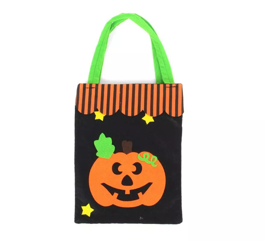 Translation missing: en.Bolsa para dulces Calabaza de fieltro de 28x20 cm