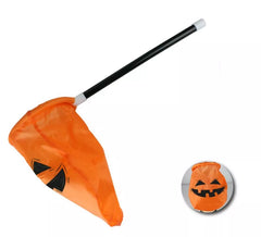 Trick or Treat Pumpkin Candy Bag with Handle 52.5x27cm