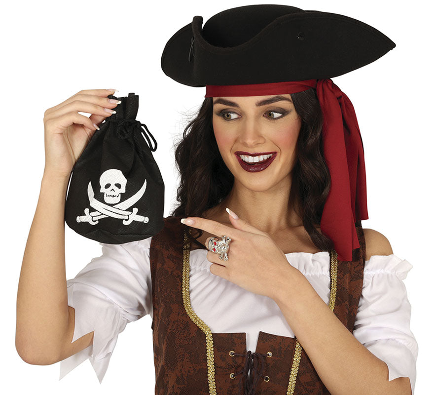Bolsa para Monedas Pirata de 19x19 cm