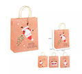 Bolsa Regalo Navidad Kraft de 32x42x11 cm en modelos surtidos