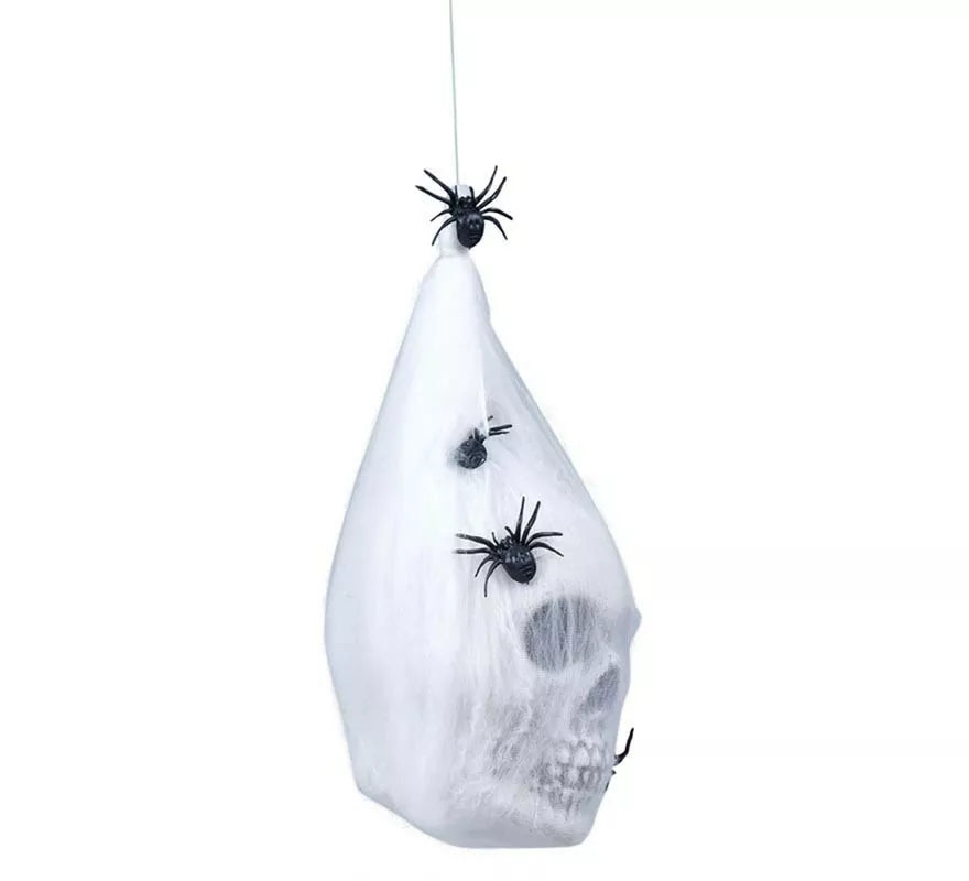Translation missing: en.Bolsa Telaraña con Calavera de 25 cm