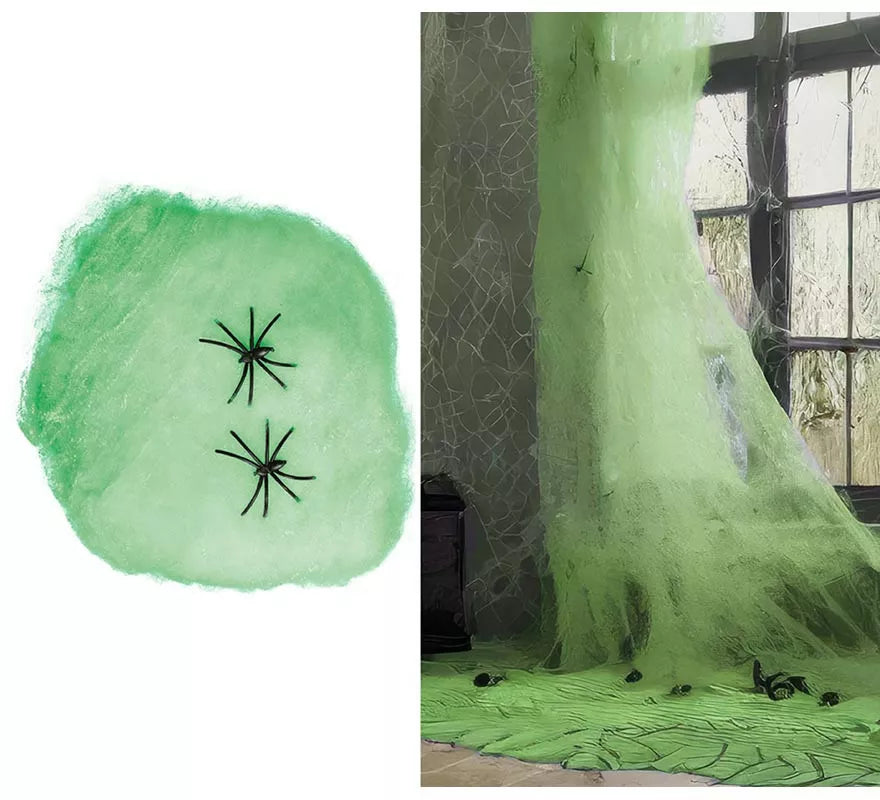 Bolsa Telaraña Verde 100 Gr
