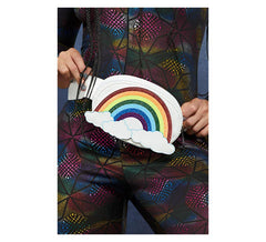 Rainbow Bag with Clouds
