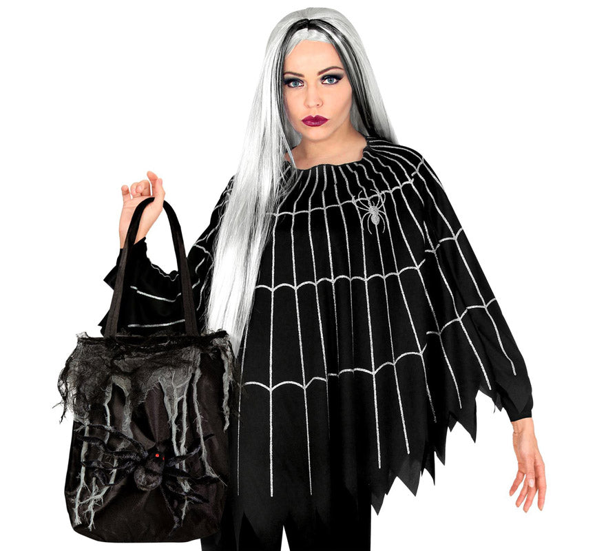 Bolso Halloween con Araña y Telarañas