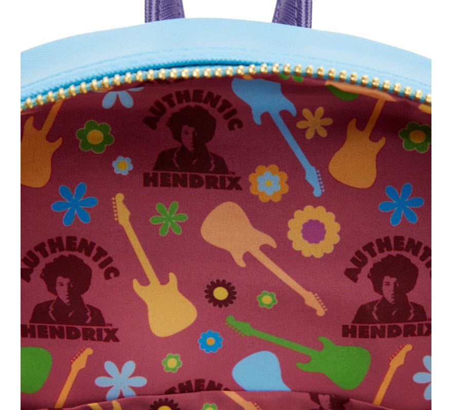 Bolso Mochila Loungefly Jimi Hendrix Psychedelic