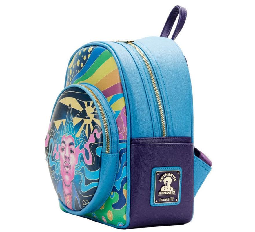 Bolso Mochila Loungefly Jimi Hendrix Psychedelic