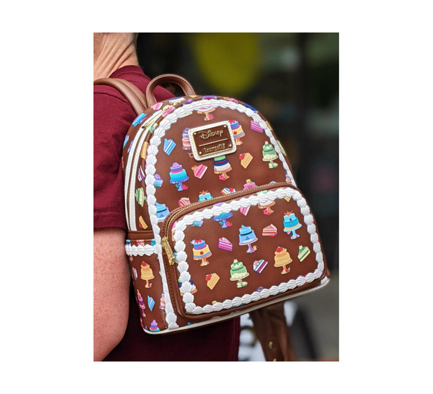 Bolso Mochila Pasteles Disney Loungefly