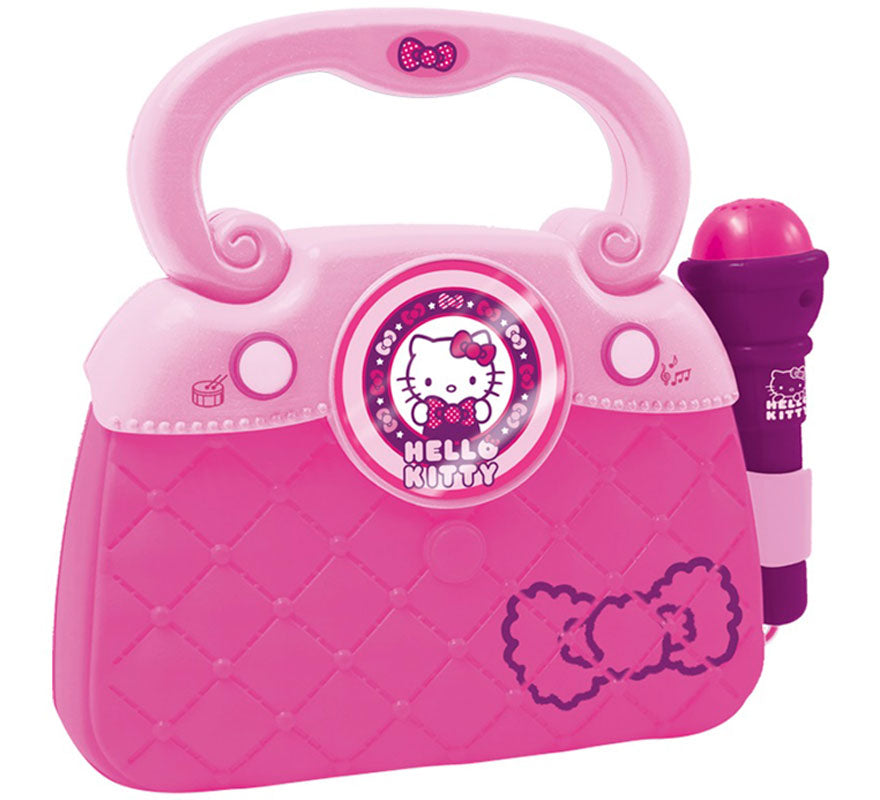 Translation missing: en.Bolso rosa con Micrófono MP3 Hello Kitty