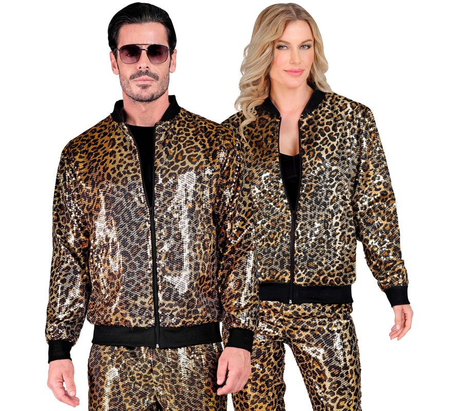 Bomber Moda animal print clásico para adulto