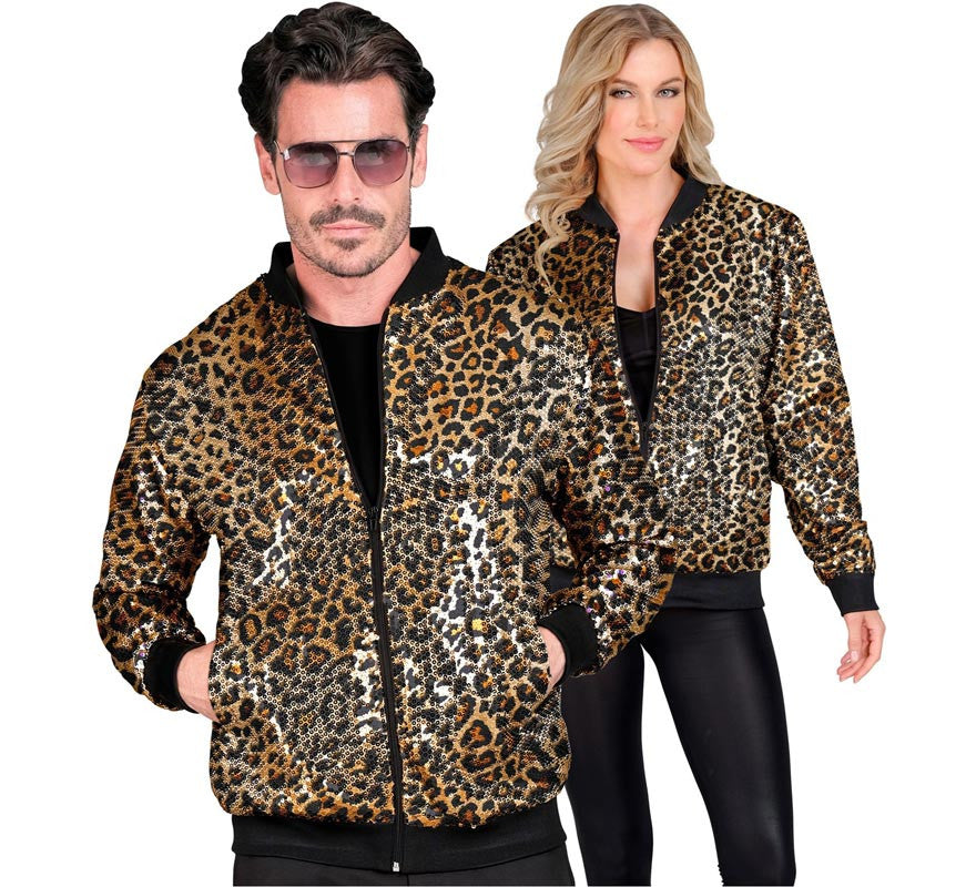 Bomber Moda animal print clásico para adulto