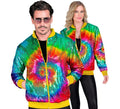 Bomber Moda multicolor neón para adulto