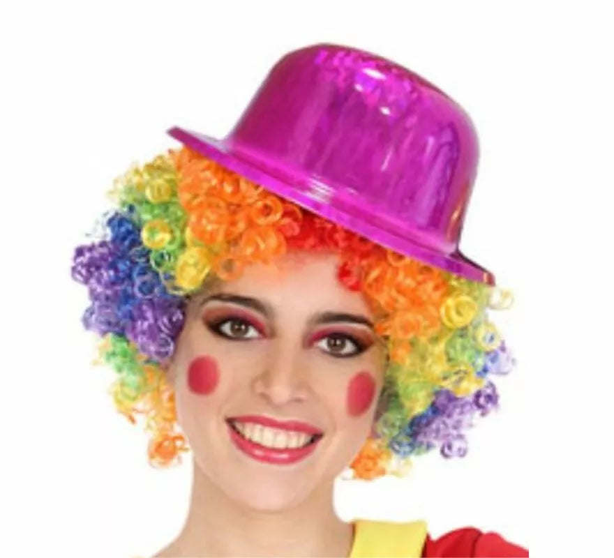 Bombín de Payaso con Purpurina en 5 colores