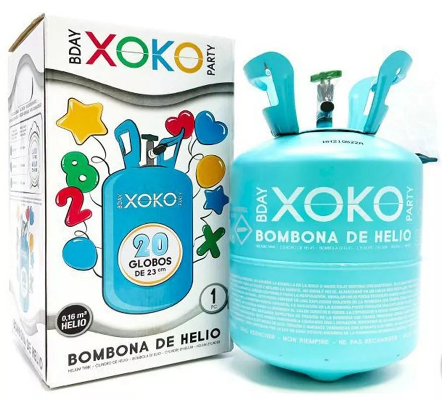 Translation missing: en.Bombona de Helio de 5 litros o 0,16 m3 para llenar 20 globos