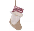 Bota de Cabeza Noel Rosa de 23 cms