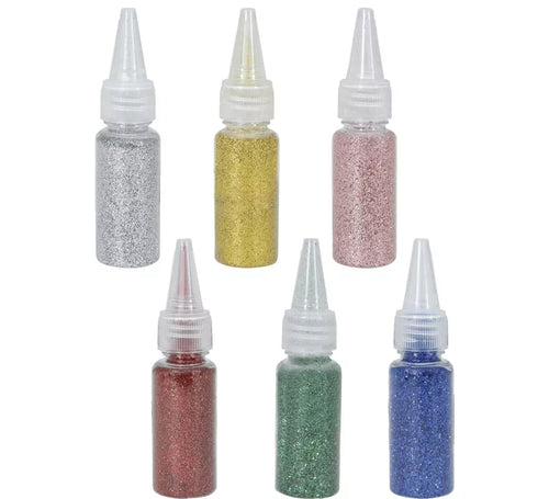 Bote de Glitter Biodegradable de 10 g en varios colores