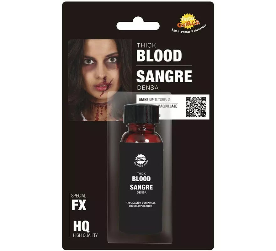 Bote de Sangre Densa con Pincel de 60 ml