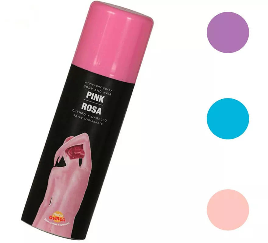 Bote de Spray para el Cuerpo de 125 ml en varios colores