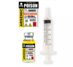 Poison Bottle Fake with Syringe