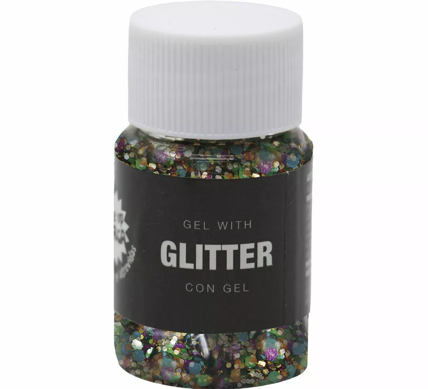 Gel con Glitter en varios colores