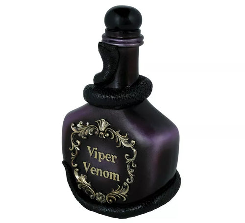 Botella Veneno de Resina de 20x12 cm