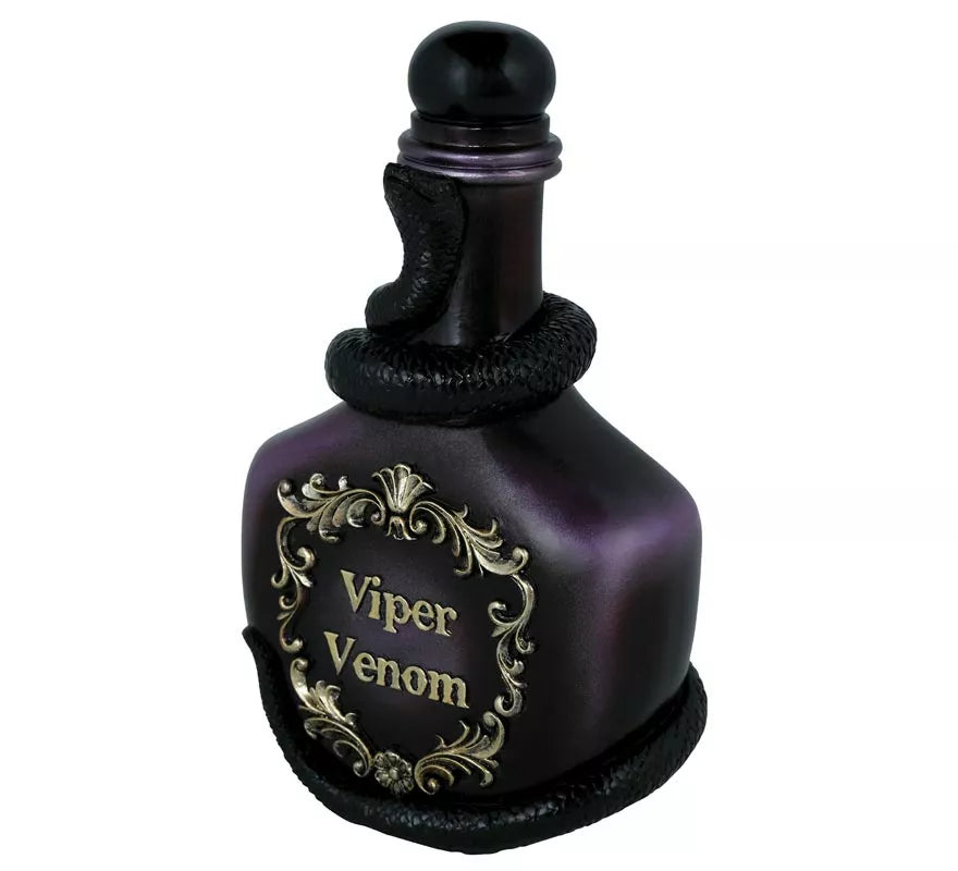 Botella Veneno de Resina de 20x12 cm