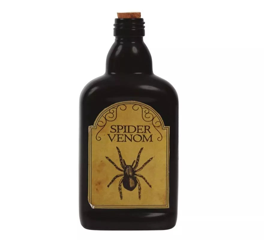 Botellas de Veneno en Vidrio Surtidas de 19 cm