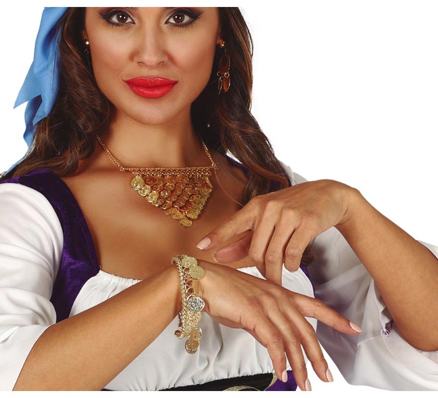 Translation missing: en.Brazalete con Monedas Doradas